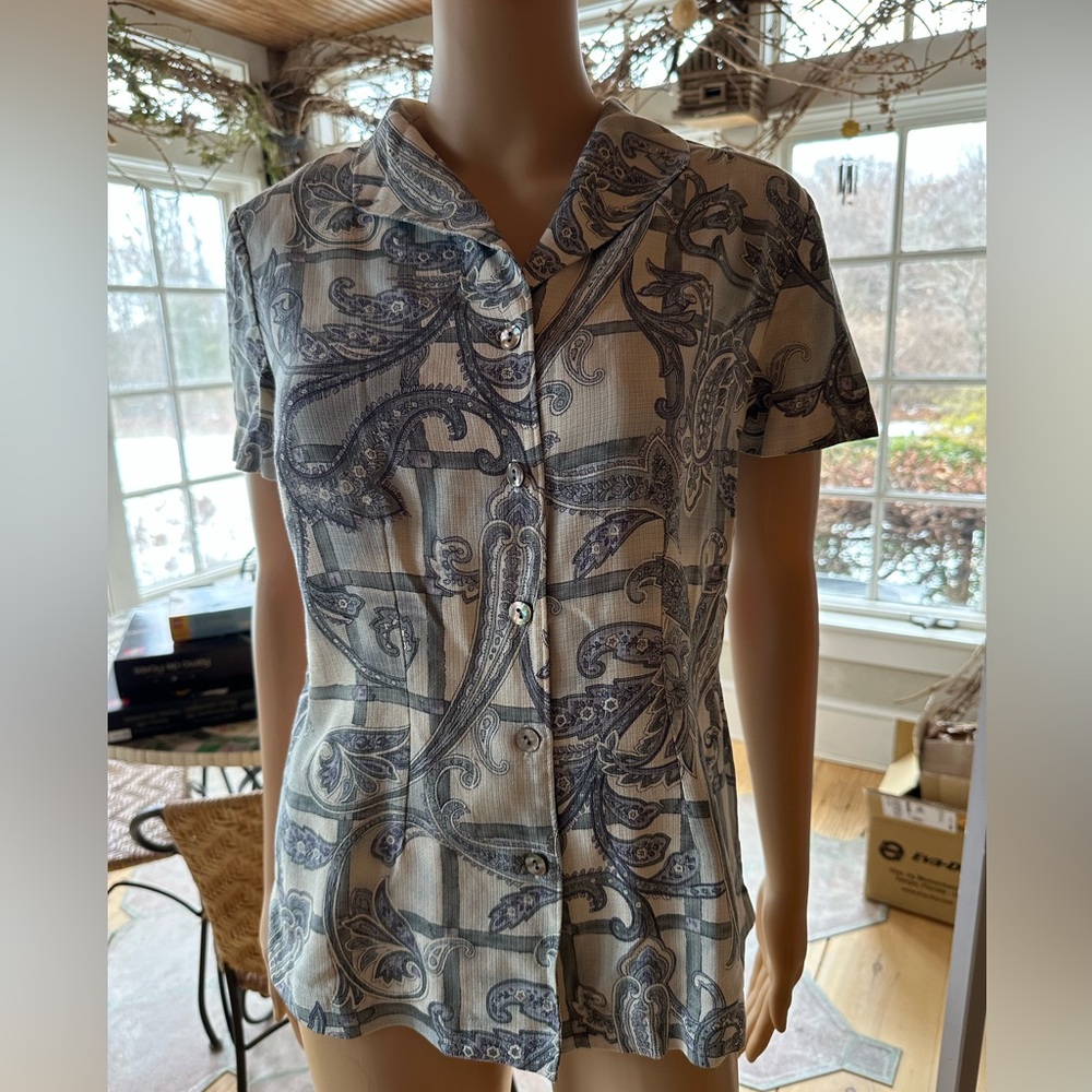 Tommy Bahama silk shirt.